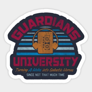 Guardians University Sticker